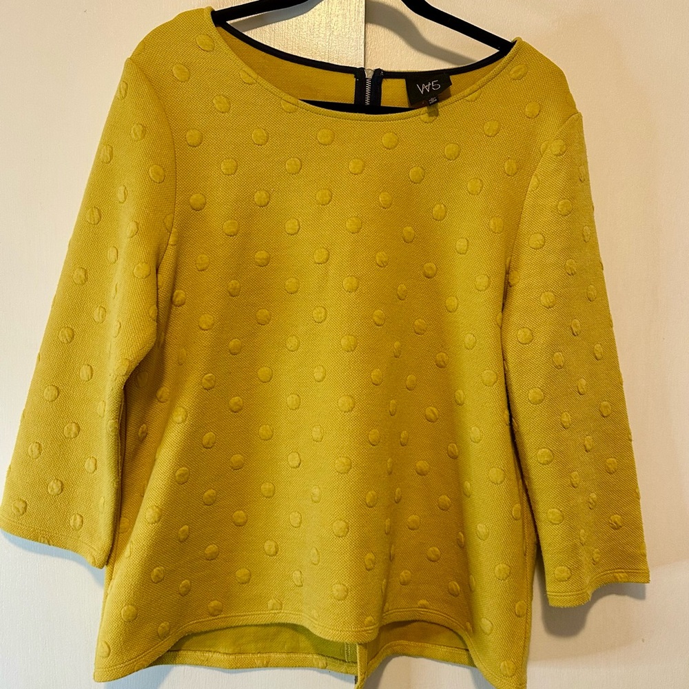 W5 Mustard Gold Top